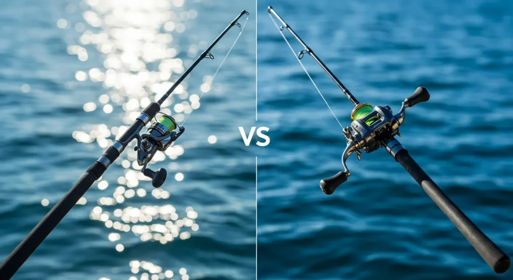 Spinnig rods vs casting rods